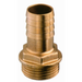 Portagomma In Bronzo 2'X60