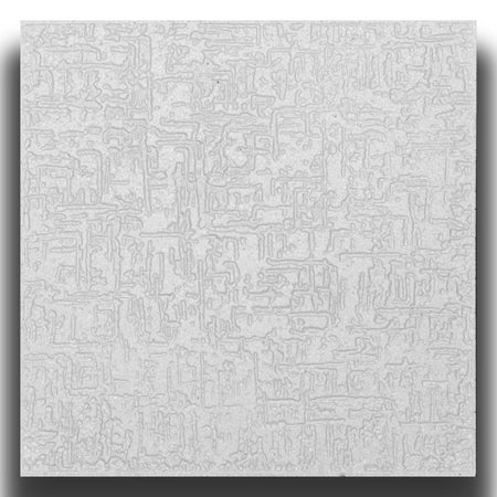 10 o 20mq (40 oppure 80 pezzi) di pannello decorativo a soffitto in polistirene compatto 50x50cm (spess. 1cm) PORTO