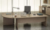 Postazione lavoro con scrivanie e cassettiera per ufficio operativo cm. 260x160x73h