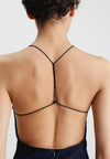 calvin klein VESTITO STRAPPY CROSSBACK SLIP DRESS da uomo
