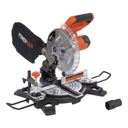 Tronzadora inalámbrica 20V 210mm - DUAL POWER POWDP2550 - Se entrega sin batería ni cargador