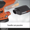 Levigatrice multi -wireless 20v + 1x abrasive 80G - Dual Power Powdp50200 - consegnato senza batteria o caricabatterie