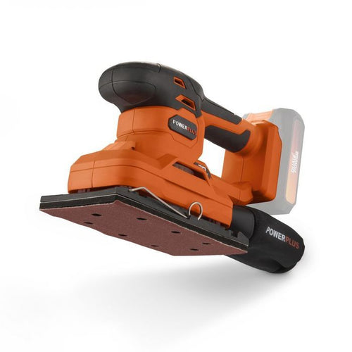 Levigatrice orbitale a batteria 20V 187x90mm - DUAL POWER POWDP50300 - Consegnata senza batteria né caricabatterie