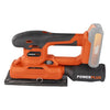 Levigatrice orbitale a batteria 20V 187x90mm - DUAL POWER POWDP50300 - Consegnata senza batteria né caricabatterie