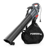 Soffiatore per foglie elettrico - POWERPLUS - POWEG9014 - 3300 W - 270 km/h - 40 L - Grigio