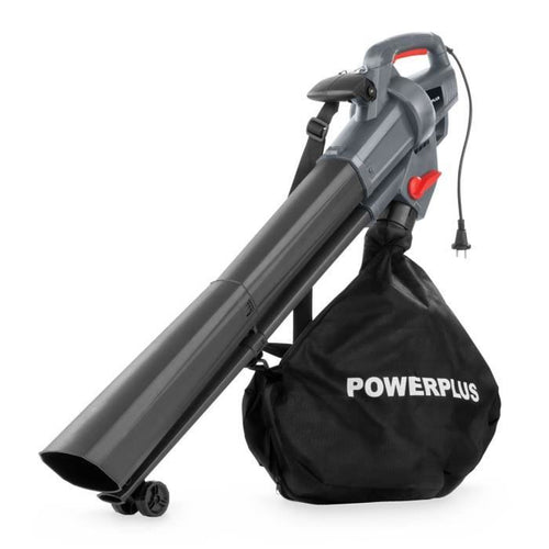 Soffiatore per foglie elettrico - POWERPLUS - POWEG9014 - 3300 W - 270 km/h - 40 L - Grigio