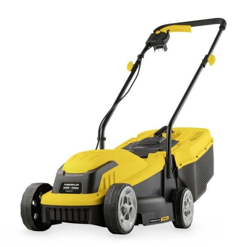 Cortacésped eléctrico - POWERPLUS - POWEG62203 - 1000 W - 320 mm  - Con recogida y expulsión trasera