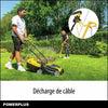 Cortadora de césped eléctrica y bordeadora - POWERPLUS - POWXG62205T - Cortadora de césped de 1300 W y 32 mm de diámetro - Bordeadora de 250 W y 220 mm de diámetro
