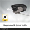 Powerplus Electric Brushcutter Powxg30405 - Bordure & Debrusaille Filo elettrico di 1000 W