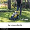 POWERPLUS Segadora eléctrica 2000W 42cm - Mulching