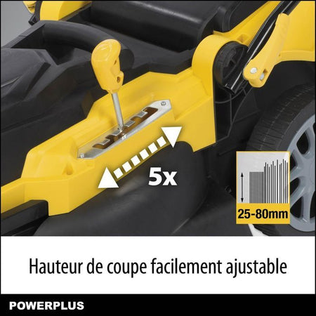 POWERPLUS Segadora eléctrica 2000W 42cm - Mulching