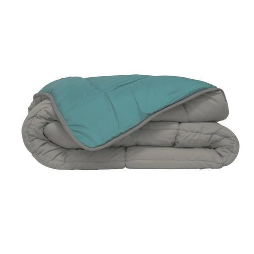 Piumino HUDSON in microfibra leggera 200 g / m 240x260 cm Pebble & Lake