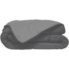 Piumino HUDSON in microfibra leggera 200 g / m 240x260 cm Acciaio e argento