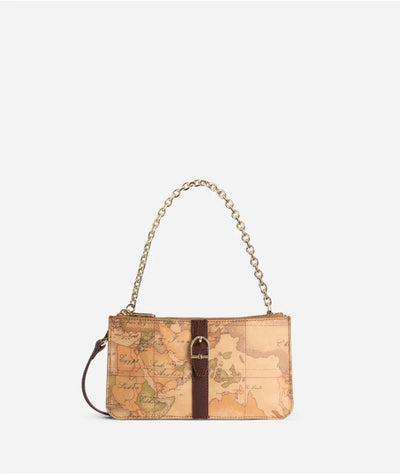 1^ Classe Borsa donna Borsa Valley Geo tracollina doppia Mogano PP28/G611 0529