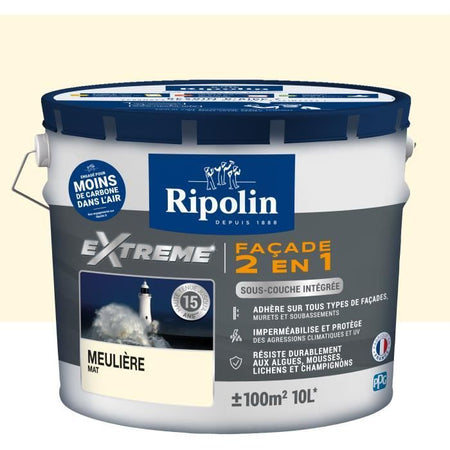 RIPOLIN Pittura per facciate in tonalità Meuliere 10L