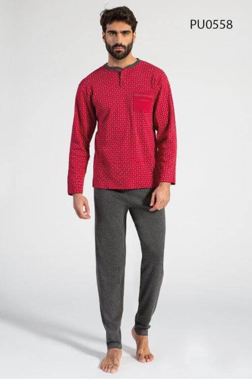 Pigiama Uomo Milk And Honey Square S Cotone interlock