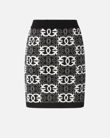 Pinko BANG BANG MINIGONNA JACQUARD I FW25 da donna