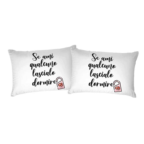 Federe Printed 52x82cm Stampata Messaggi D12 - Passarelli Biancheria