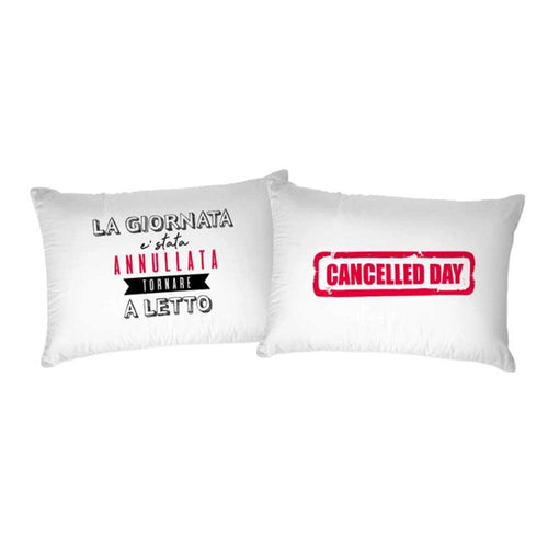 Federe Printed 52x82cm Stampata Messaggi D12 - Passarelli Biancheria