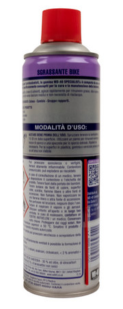 WD-40 Specialist Bike Sgrassante - 500ml. Confezione da 1pz