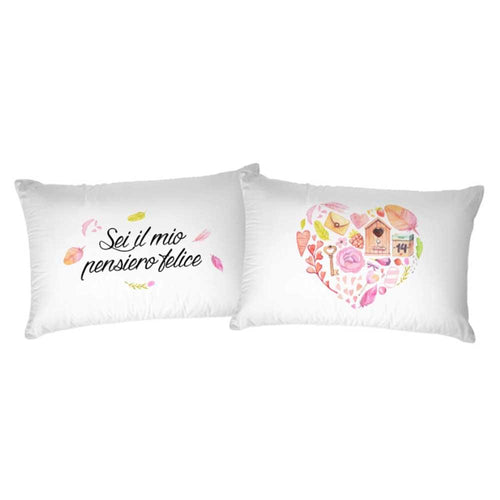 Federe Printed 52x82cm Stampata Messaggi D12 - Passarelli Biancheria