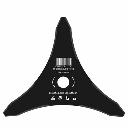 Disco 3 Denti Acciaio D.255 Mm.-3