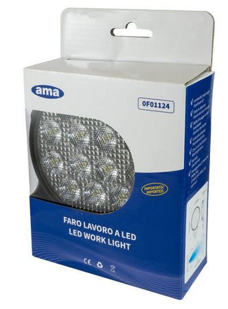 Faro da lavoro 14 LED OSRAM ad ampio raggio freddo 22W IP67 IP69K Confezione da 1pz (6)