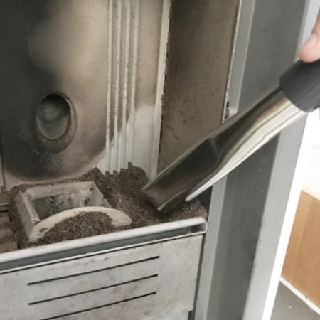 Beccuccio di ricambio a lancia piatta in alluminio per aspiracenere h 22 cm