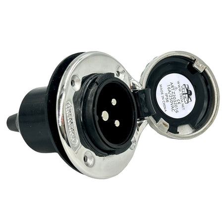 Presa Cee 16A 250V In Acciaio Inox Aisi 316 Incass