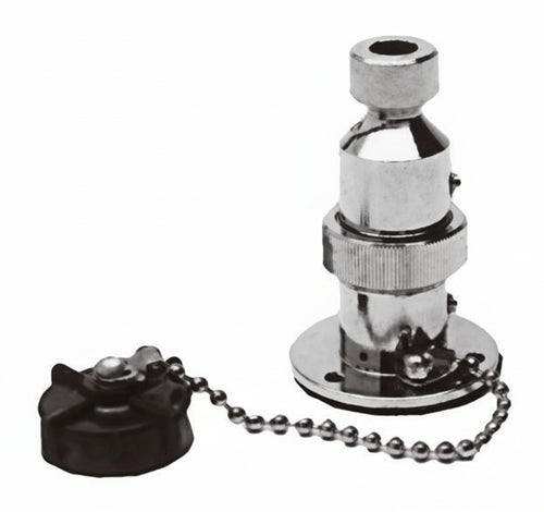 Presa Stagna Ottone Cromato