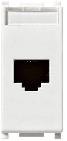 Presa Telefonica Rete Rj45 8/8 Plana 14339.11