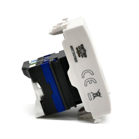 Presa Telefonica Rj11 6/4 Mapam Comp V/Plana 623B/ Presa Telefono 623B/Vmr-Pln Bi