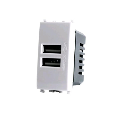 Presa Usb Doppia Mapam 2A 621B/Vmr Bia Comp V/Plan