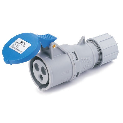 Presa Vol Norme Cee 16A Blu