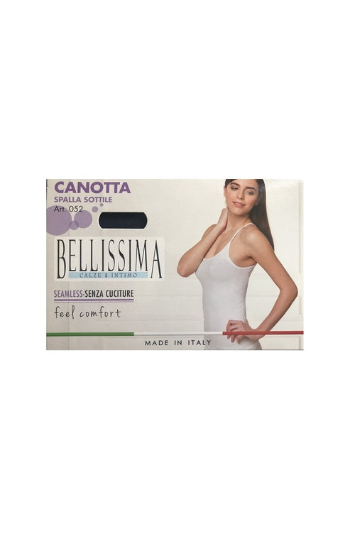 CANOTTA DONNA IN MICROFIBRA BELLISSIMA S.S ART 052