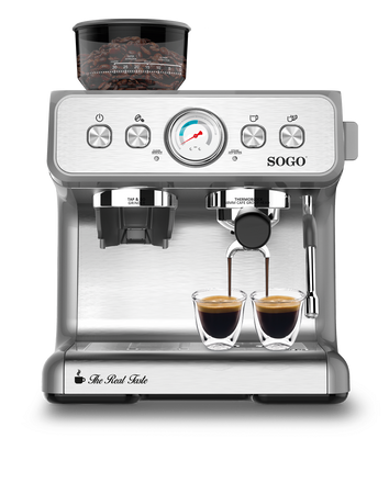 SOGO Macchina da caffè espresso "the real taste" - 15 bar