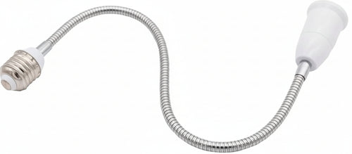 Convertitore 40cm Portalampada Prolunga Adattatore Lampada Attacco E27 A E27