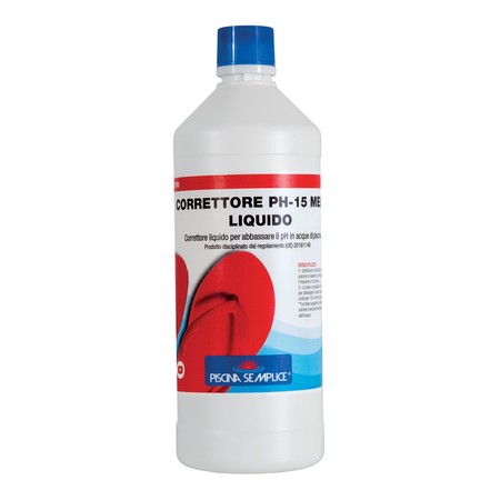Correttore professionale riduttore liquido PH meno  per piscine ad azione rapida