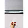 Fenetre Mosquito Net L125 X H145 cm in alluminio laccato bianco - Inviliar in larghezza e altezza.