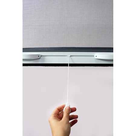 Fenetre Mosquito Net L125 X H145 cm in alluminio laccato bianco - Inviliar in larghezza e altezza.