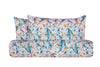 Set Copripiumino federe parure Copripiumino Stampa Digitale 100% Cotone, Made in Italy PAISLEY MULTICOLOR
