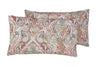 Set Copripiumino federe parure Copripiumino Stampa Digitale 100% Cotone, Made in Italy PAISLEY DORATO