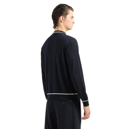EMPORIO ARMANI maglioni uomo emporio armani - pullover - blu da uomo