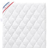 Materasso per bambini climatizzato - 60x120x10 cm - Reversibile - Sfoderabile - Antiacaro - Produzione francese