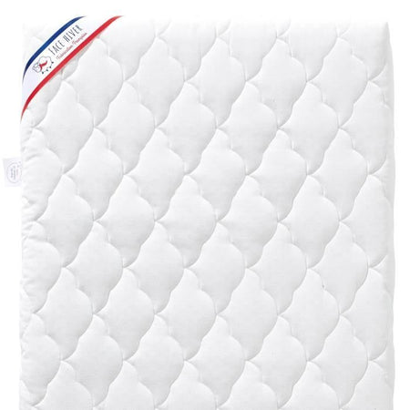 Materasso per bambini climatizzato - 60x120x10 cm - Reversibile - Sfoderabile - Antiacaro - Produzione francese