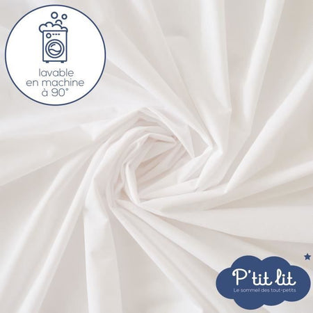 Set 2 Coprimaterassi Baby - 60x120 cm - Coprimaterasso Impermeabile e Micro Traspirante - Lavabile a 90C - Morbido e Silenzioso