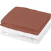 Set 1 coprimaterasso + 1 lenzuolo con angoli - P'TIT DODO - 70 x 140 cm - Bianco / Terracotta