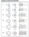 Riduzione per presa di forza con profilo esterno 13/8 interno 26x32x6mm con 6 cave e lunghezza 145mm