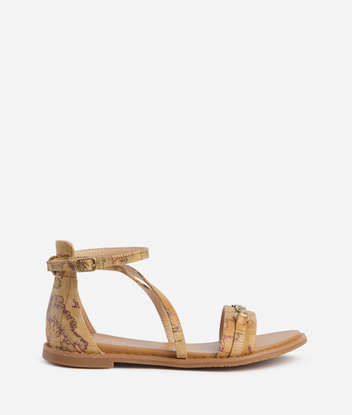 Alviero Martini 1° Classe Donna Sandali a tallone chiuso in eco nappa