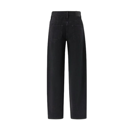 Pinko pantaloni donna pinko - estelle egg bull slegato - nero da donna